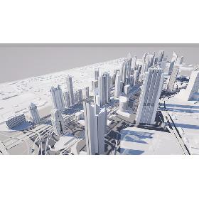 3D model Dubai International Financial Centre